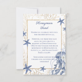 Honeymoon Fund QR Code Insert Card 出欠カード