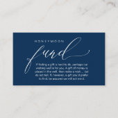 Honeymoon Fund Wishing Well, Wish, A Note On Gifts エンクロージャーカード (正面)