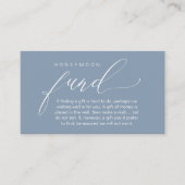 Honeymoon Fund Wishing Well, Wish, A Note On Gifts エンクロージャーカード (正面)