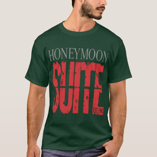 Honeymoon Suiteバンド レトロな女性 Tシャツ (正面)
