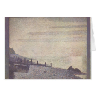 Honfleurのセーヌ河のゲオルゲスSeurat-の口