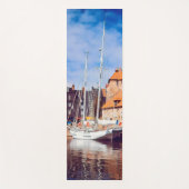 HONFLEUR – ドッキング – 古い桟橋 – パノラマ ヨガマット (正面)