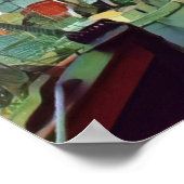 HONFLEUR – ドッキング – 表示 ポスター (角)