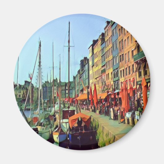 HONFLEUR – ドッキング – 表示 マグネット (正面)