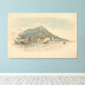 Hong Kong  キャンバスプリント (インサイチュ (ウッドフロア))