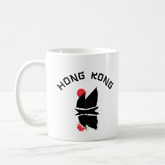 Hong Kong コーヒーマグカップ (左)