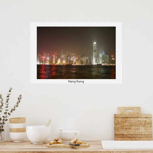 Hong Kong ポスター (キッチン)