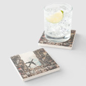 Hong Kong Airplane  ストーンコースター (横)