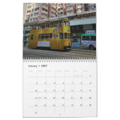 Hong Kong and Macao 2026 calendar カレンダー (1月 2027)