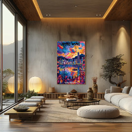 Hong Kong: Asia's World City - Colores Urbanos ポスター