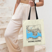 Hong Kong City Map Tote Bag トートバッグ