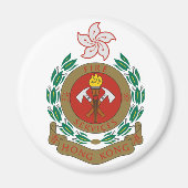 Hong Kong Fire Services Fireworks Brigade  マグネット (正面)