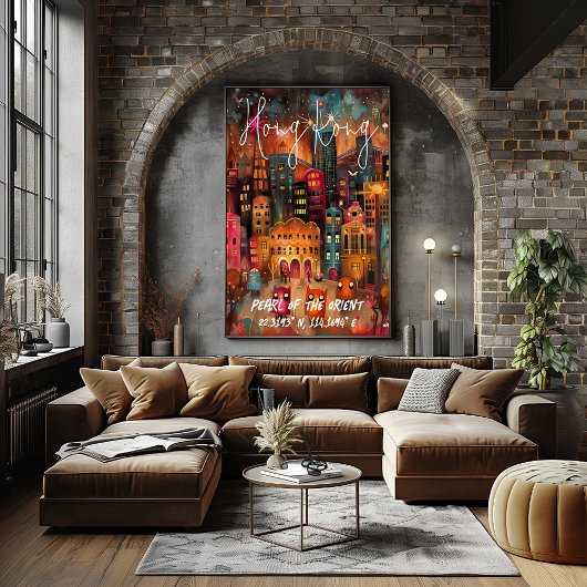 Hong Kong: Perla de Oriente ポスター