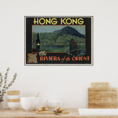 Hong Kong The Riviera of the orient ポスター (キッチン)