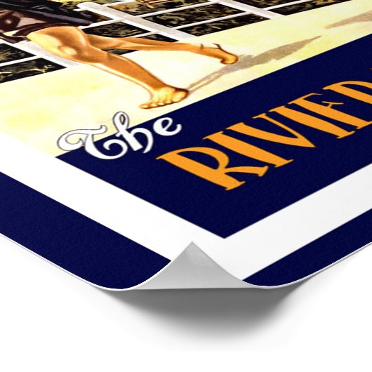 Hong Kong Vintage Reise ポスター (角)