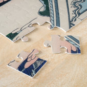 Honganjiの寺院からの日本のなヴィンテージの芸術富士 ジグソーパズル (側面)