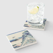 Honganjiの寺院からの日本のなヴィンテージの芸術富士 ストーンコースター (横)