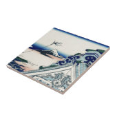 Honganjiの寺院からの日本のなヴィンテージの芸術富士 タイル (側面)