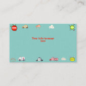 Honk beep toot車の男の子の誕生日 エンクロージャーカード (正面)