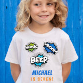 Honk beep vroomモンスタートラック男の子誕生日 tシャツ