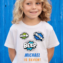 Honk beep vroomモンスタートラック男の子誕生日