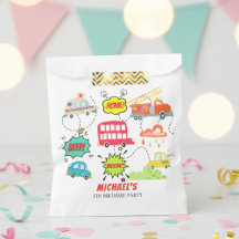 Honk beep vroom happy veicles boy birthday