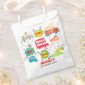 Honk beep vroom happy veicles boy birthday フェイバーバッグ (クリップ留めされた状態)