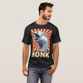 Honk  Goose Game Animal Meme Goose Tシャツ (正面フル)