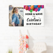 Honk & Wave誕生日バロカスタムン文字 横断幕 (インサイチュ)