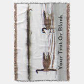 Honkers – カナダゲーゼ スローブランケット (正面縦)