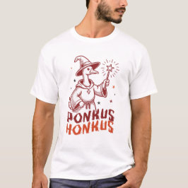 Honkus Ponkus - Goose Halloween Magic Tシャツ