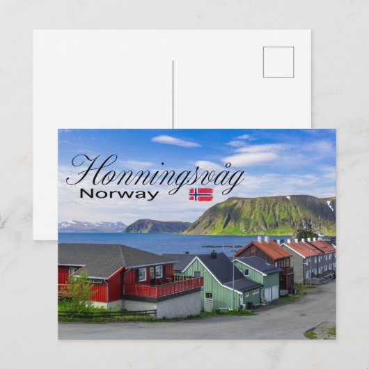 Honningsvåg ポストカード (正面/裏面)