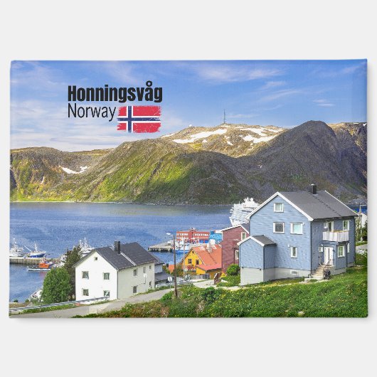 Honningsvåg マグネット (正面)