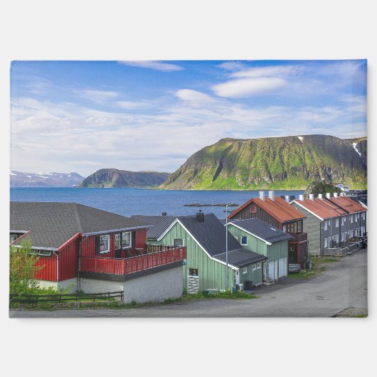 Honningsvag am Nordkapp マグネット (正面)