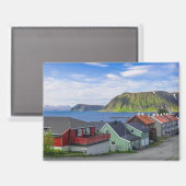 Honningsvag am Nordkapp マグネット (正面/裏面)