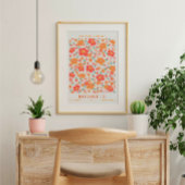 Honolulu Flower Market Botanical ポスター