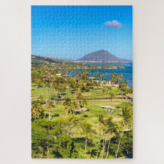 Honolulu Golf Course Photo ジグソーパズル (縦)
