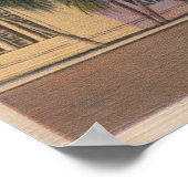 Honolulu, HIView of Bishop St.Honolulu, HI ポスター (角)