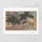 Honolulu, HIView of Bishop St.Honolulu, HI ポストカード (正面)