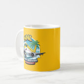 Honolulu HNL Airport Code Coffee Mug コーヒーマグカップ (正面左)