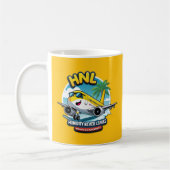 Honolulu HNL Airport Code Coffee Mug コーヒーマグカップ (左)