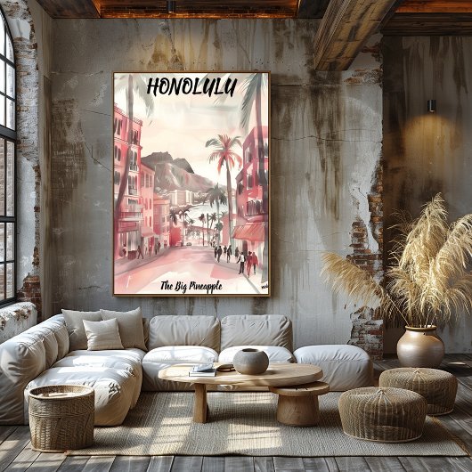 Honolulu: La Gran Piña ポスター