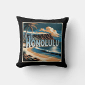 Honolulu O’aho Hawaii クッション (正面)
