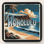 Honolulu O’aho Hawaii コースター (正面)
