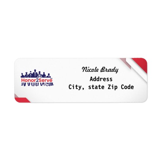 Honor2サーバ ラベル (正面)