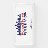 Honor2サーバ 横断幕 (縦)