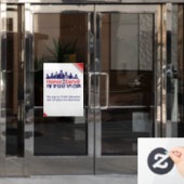 Honor2Serveウィンドウの固定 ウィンドウサイン (オフィスドア)