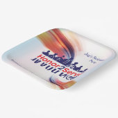 Honor2Serveプレート ペーパープレート (傾斜あり)