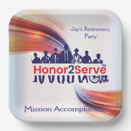 Honor2Serveプレート ペーパープレート