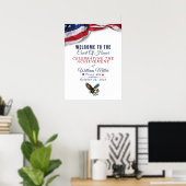 Honor Achievement Event Welcome Sign Poster ポスター (ホームオフィス)